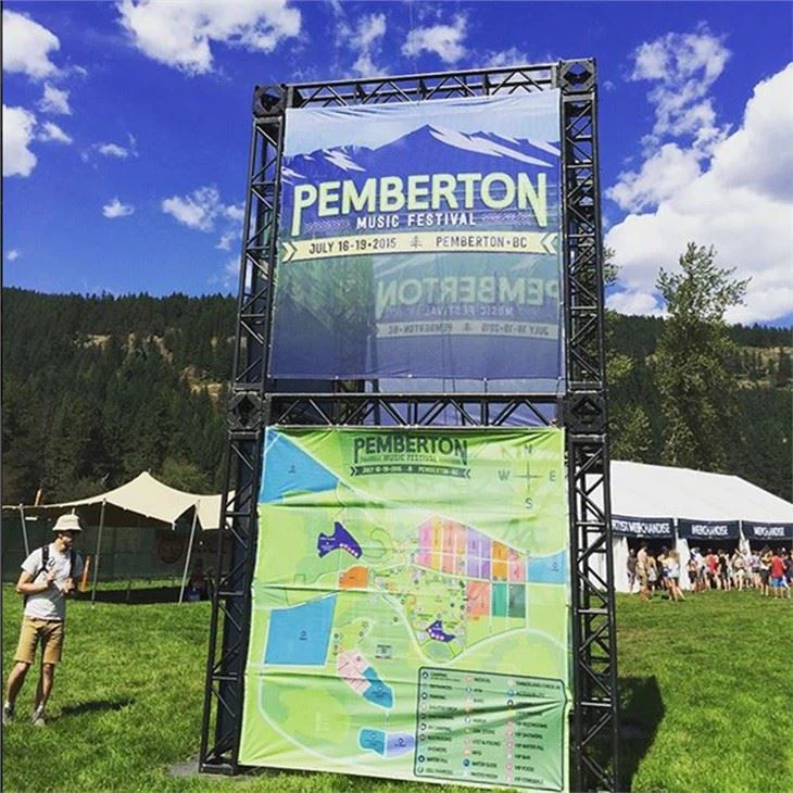 MESH Fabric Fence Banner
